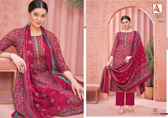 Alok Sayuri Edition 2 Pashmina Wholesale Dress Materials Collection
